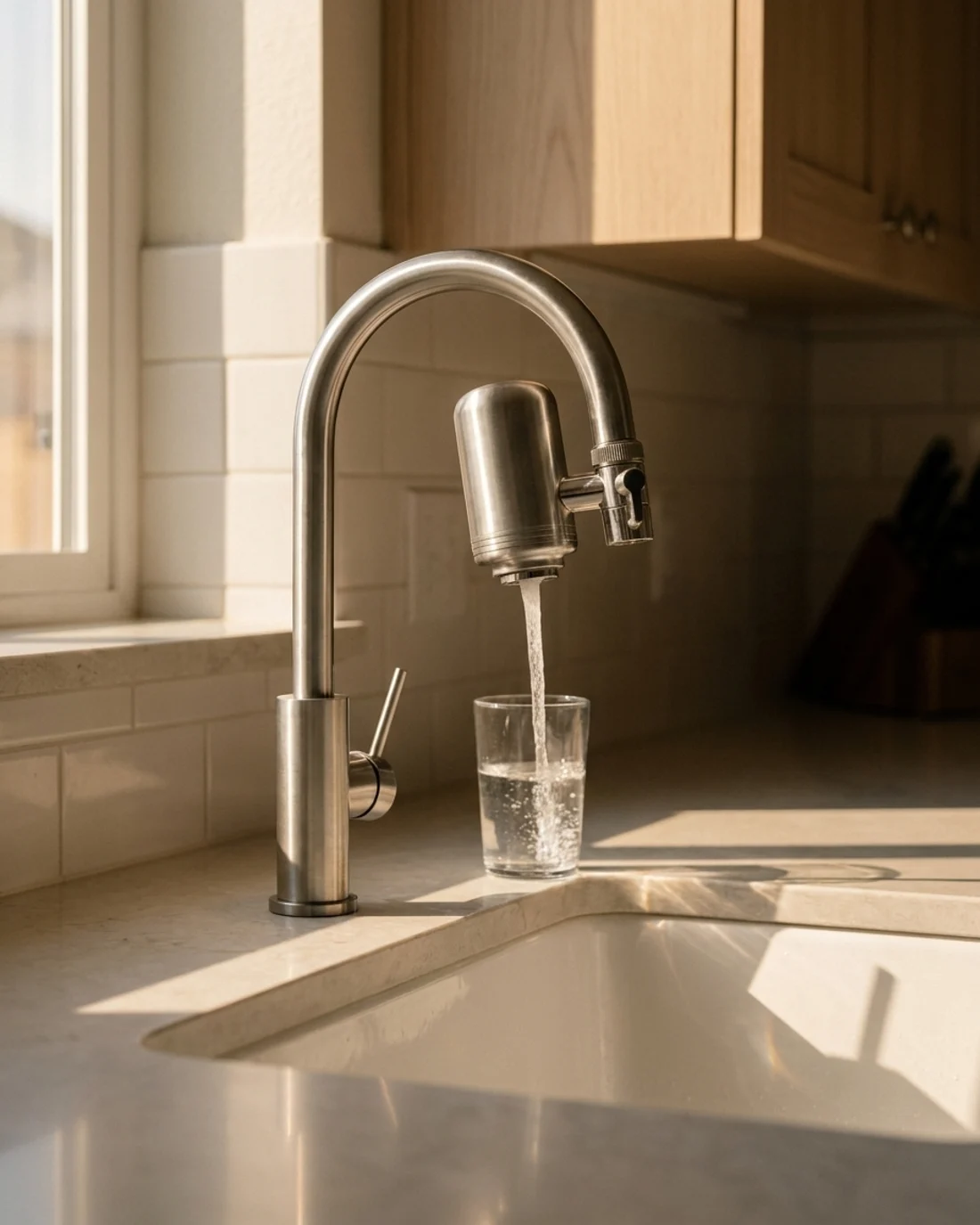 Pauline Home Küchenarmatur mit Wasserfilter